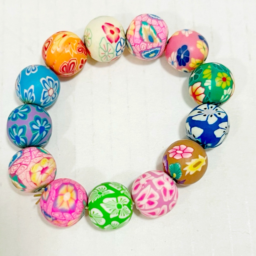 Clay Bead Bracelet